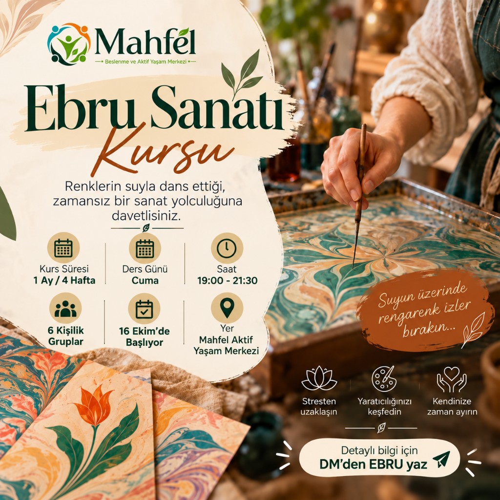 Ebru Sanatı Kursu — 2. Hafta