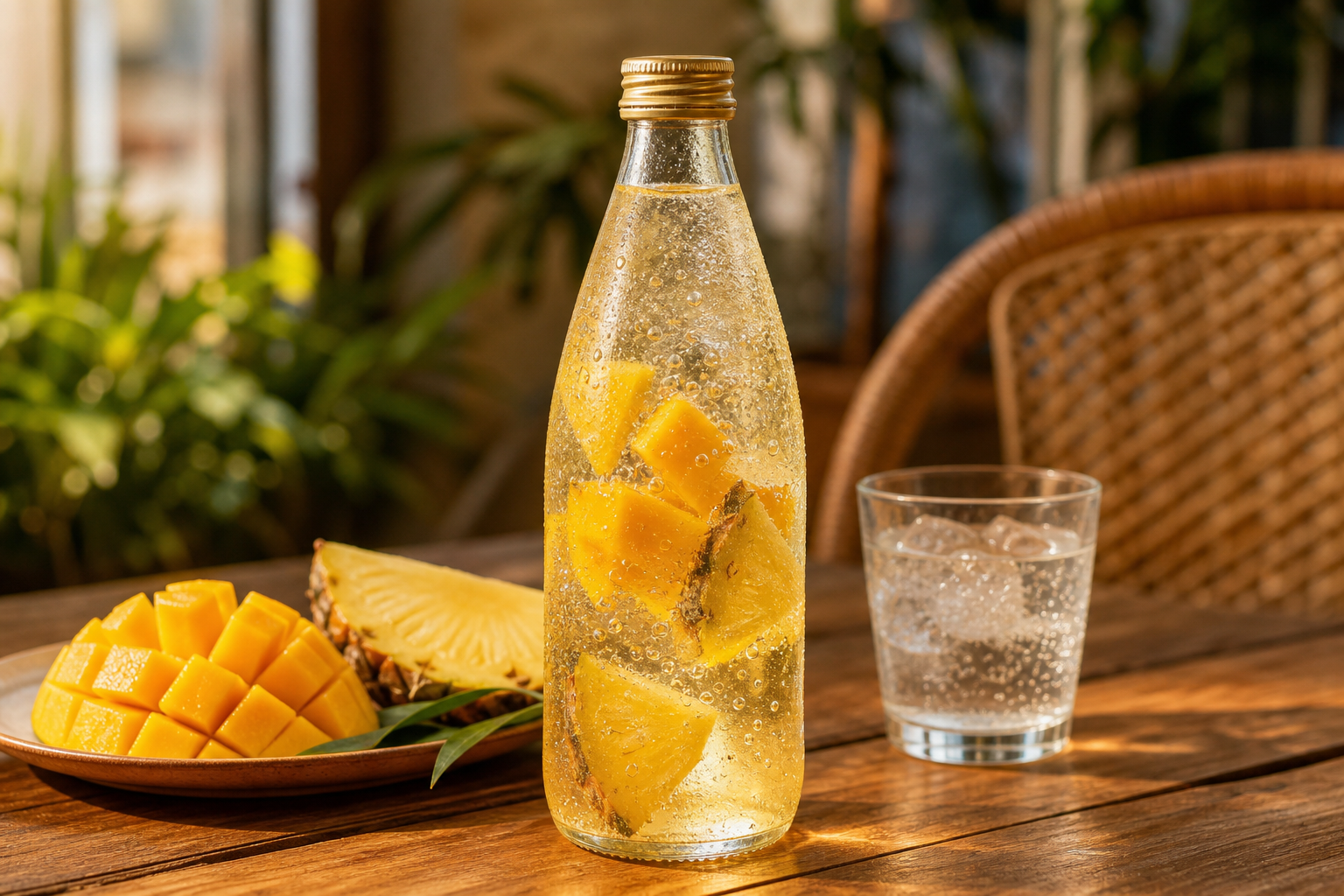 Mango Ananaslı Maden Suyu